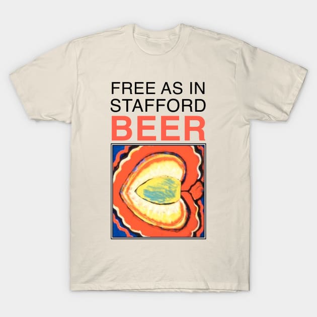 Free as in Stafford Beer (Designing Freedom) T-Shirt by novc